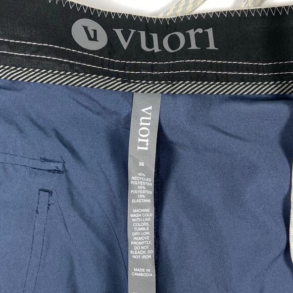 Vuori Cruise Board Short Swim Trunk Men's Size 36 - Picture 7 of 9